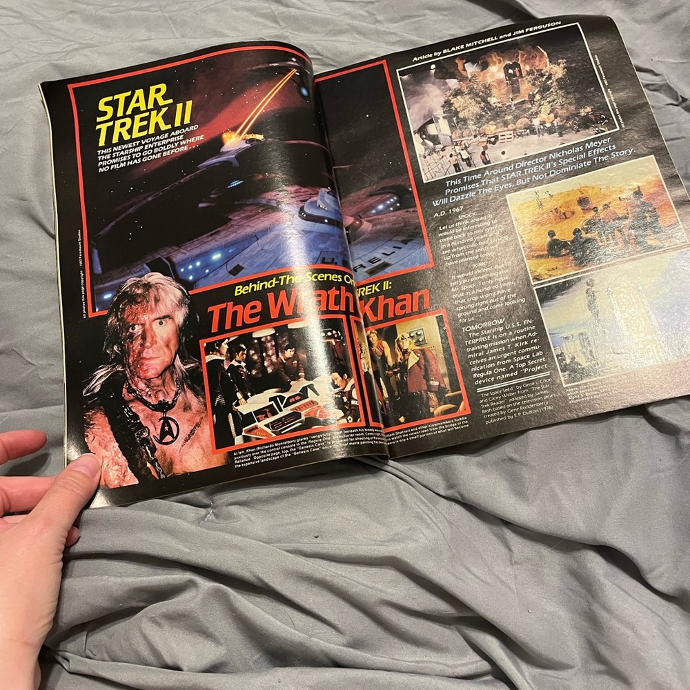 Vintage Fantastic Films magazine #30 special summer edition 1982 Star Trek - Picture 5 of 5